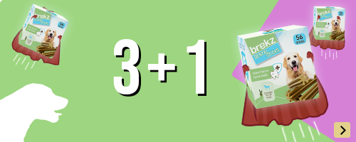 Brekz Dental Sticks: 3 + 1 gratis
